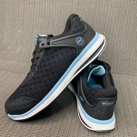 Timberland PRO Womans Size 11 Black & Blue Composite Sneakers Safety Toe - Picture 7 of 9